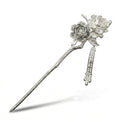 Antique hairpin with sterling silver tassel - FAZAN